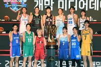 [포토]여자프로농구 미디어데이, 우승을 향해 파이팅!