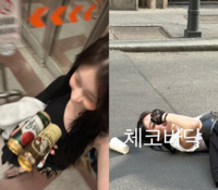 있지 채령, 맥주 두 캔에 ‘현실 웃음’ 터졌네…바닥에 드러 눕기까지 ‘깜짝’