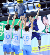 [포토]삼성화재 김요한, 이번엔 뚫는다!