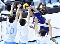 [포토]삼성화재 김요한, 막혔다...