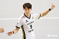 우려·걱정 지우고 사령탑 ‘극찬’ 받았다…KB손해보험 주전 리베로 우뚝, 김도훈 “리시브·수비 1위 해볼게요”[SS현장]