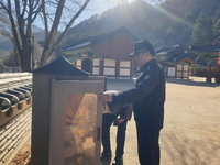 [강원소방]인제, 가을철 산불 방지 관서장 현장 점검