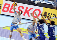 [포토]힘차게 공격하는 대한항공 정지석