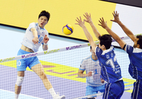 [포토]대한항공 정지석, 대각으로!