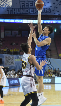 [포토] 이원석 ‘가볍게 슛’