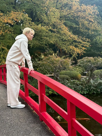 백발된 박유천, 퀭한 얼굴은 여전…日팬들과 활발한 소통 [★SNS]