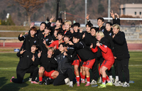 [포토] WK리그 서울시청 ‘저희 준우승 했어요’