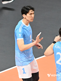 상대에게 사과하다 발생한 대한항공 김규민의 ‘네트 터치’ 범실…‘논란’ 아닌 ‘해프닝’으로 마무리[SS현장]