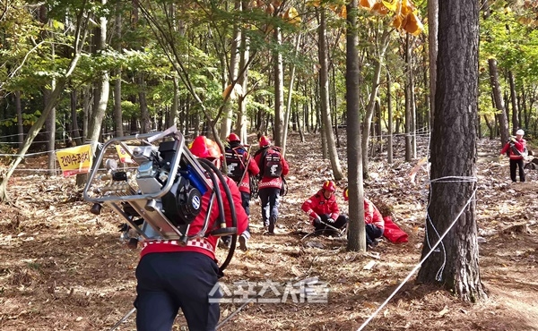 전남도, 산불 실전훈련으로 현장 대응력 강화