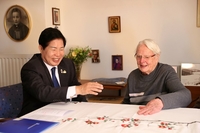 공영민 고흥군수, 한센인의 희망 “마리안느 스퇴거” 위문