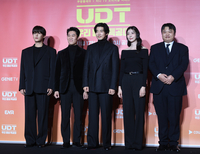 [포토] UDT 배우들 ‘블랙 패션의 요원들’