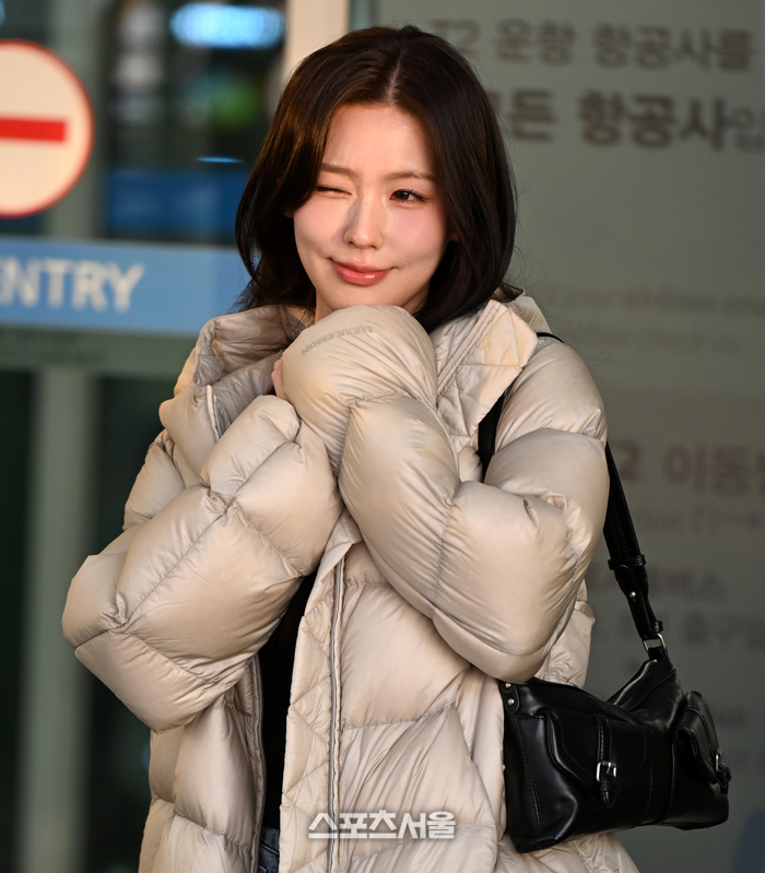 미연, 사랑을 보내요~ [포토]