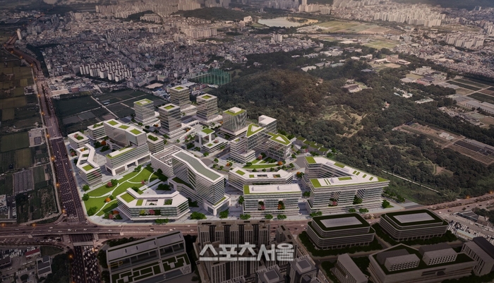 탑동 이노베이션밸리 조감도. 제공=수원시