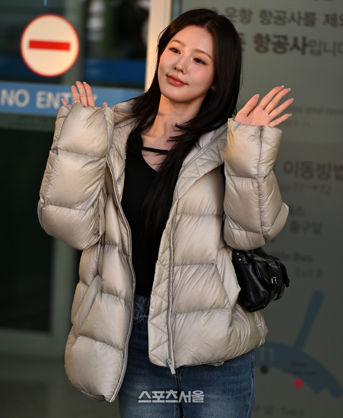 미연, 잘 다녀올게요! [포토]