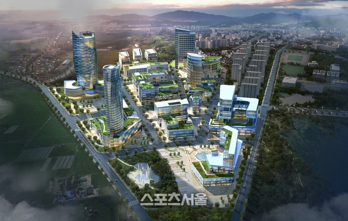 R&D 사이언스파크 조감도. 제공=수원시