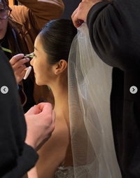 김옥빈 “눈코뜰새 없이 바쁜 하루”…결혼식 비하인드 공개