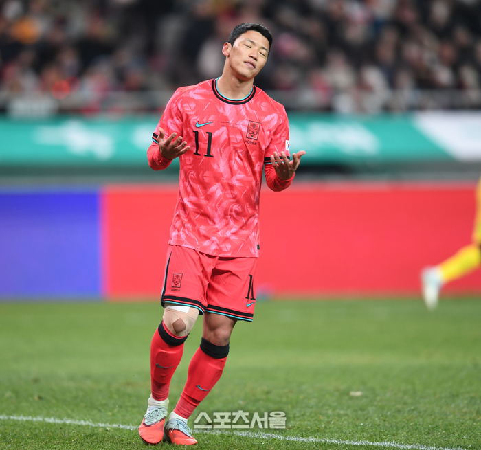 [포토] PK 실패한 황희찬