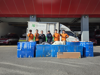 [강원소방]원주, 아름다운 가게 희망나눔 물품 기부