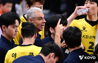 ‘선발’ 아웃사이드 히터가 끝까지…로테이션에도 선두 경쟁, KB손해보험 이끄는 레오나르도 ‘믿음’의 리더십