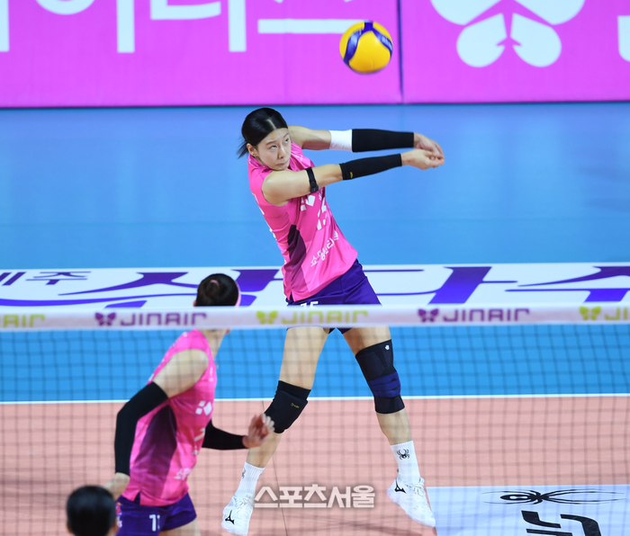 [포토] 박민지 ‘안정적인 리시브’