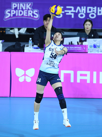 [포토] 서브 넣는 오세연