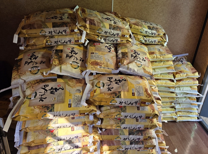 익명 기부자, 인제군 남면에 햅쌀 150포 기탁