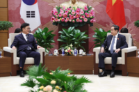 우원식 의장, ‘베트남 국회의장’과 경제협력 등 현안 논의