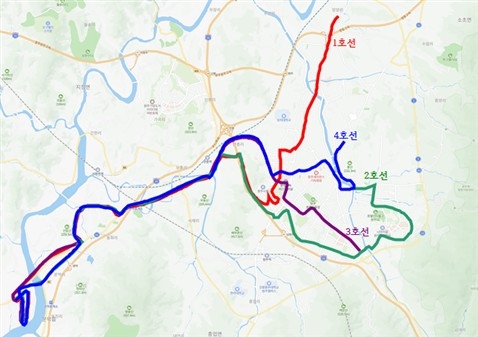 원주시, 문막지역 산업단지 상생 통근버스 운행 시간·노선 변경
