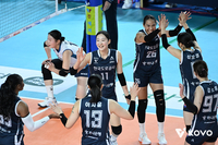 견고한 삼각편대+어린 MB 듀오까지 무럭무럭 성장 중…도로공사, 갈수록 강해진다