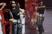 제니, 얼굴만 한 벨트 차고 나왔다…“제니니까 소화했네”