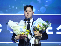 [포토] NC 김형준, 포수부문 수비상 수상