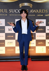 [포토]유호진, 서울석세스대상 왔어요!