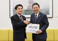 김진태 지사, 여야 원내대표에 강원특별법 조속 통과 엄중 건의