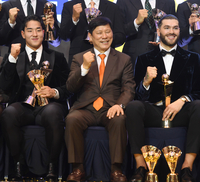 [포토] 파이팅 외치는 안현민-폰세