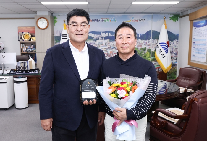 삼척시 덕산청년회 최병석씨, 재난예방 공로로 표창
