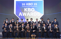 [포토] KBO 시상식 수상자들 “파이팅!”