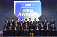 [포토] KBO 시상식 영광의 수상자들