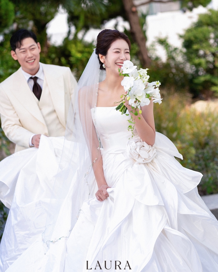 한화 하주석-김연정, 웨딩 화보 공개!... 모델 뺨치는 비주얼 커플 탄생!