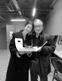 서예지, 故 이순재와 다정한 어깨동무 “영원히 기억하겠습니다”