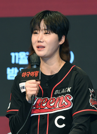 [포토]‘야구여왕’ 출연 소감 밝히는 김온아