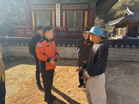 [강원소방]삼척, 산불조심기간 맞아 산림화재 취약지역
현장 점검 실시