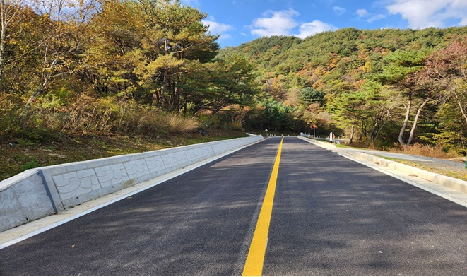 평창군, 삼방산 무공해 체험 도로 조성 공사 준공