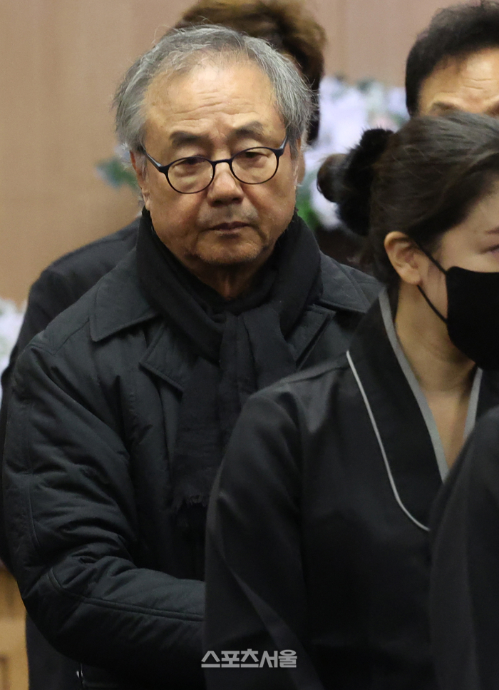 [포토] 고(故) 이순재 배웅하는 정동환