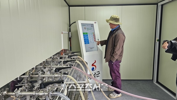 해남군, 대용량 유용미생물 자동분주시스템 도입