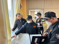 [강원소방]최임수 철원소방서장, 장애인 요양시설 방문 현장지도