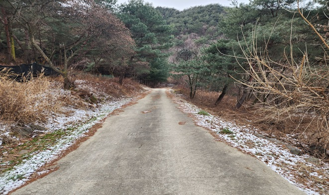 삼방산 무공해 체험도로(공사전) 사진|평창군청