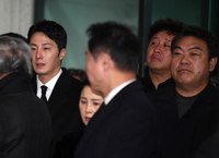 [포토] 고(故) 이순재 배웅하는 정일우-정준하