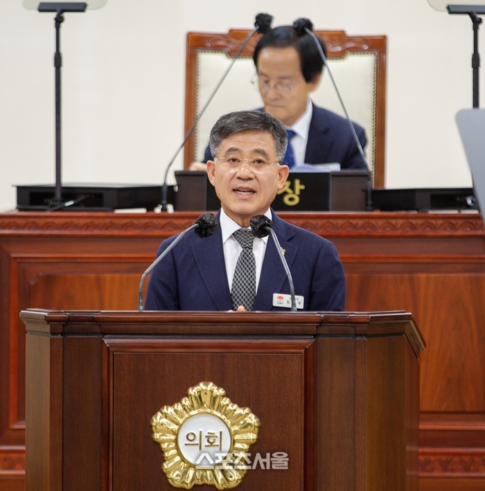 정성주 김제시장, 시의회에 내년 본예산 1조 1,471억원 편성 제출...내년도 시정 운영 방향과 그에 따른 예산안 제시
