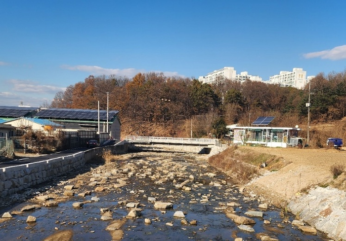 원주시, 태장동 일야미소하천 정비사업 준공