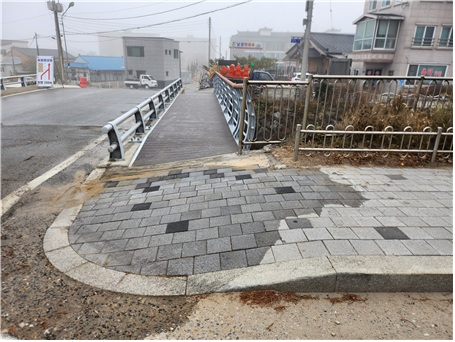 면외동2교 준공 모습. 사진|평창군청